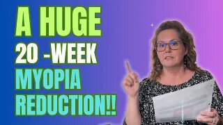 HUGE 20 Week Myopia Reduction Success!! | Advanced Vision Therapy
