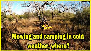 Cleaning overgrown camp site and roads - Back at The Ranch