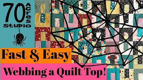 Quilt Tutorial, How to Web a Quilt Top!