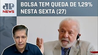 Falas de Lula sobre meta fiscal fazem Ibovespa despencar; Eduardo Velho analisa