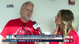 Fight for Air Climb raises money for lung disease research in Southwest Florida