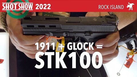 STK100 Rock Island Armory at Shot Show 2022