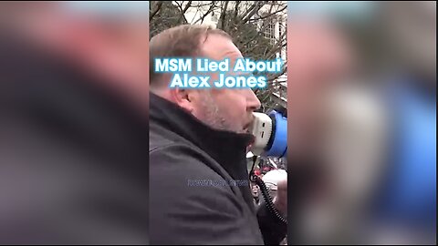 Alex Jones Led Thousands of People Away From The Capitol on January 6