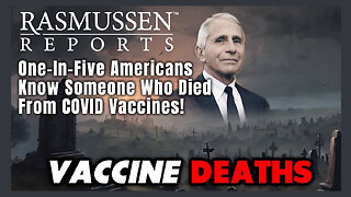 Rasmussen Reports: One-In-Five Americans Know Someone Who Died From COVID Vaccines!