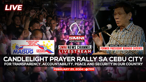 LIVE: Candlelight Prayer Rally sa Cebu City | February 25, 2024