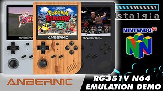 RG351V Nintendo 64 Emulation Demo