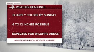 Next Colorado weather maker: Sharply colder, up to 12 inches snowfall possible