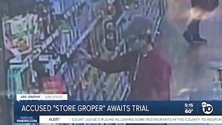 Accused store groper in San Diego County awaits trial