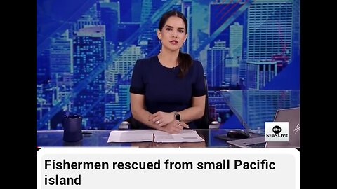 Fisherman rescued from small pacific island