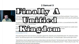 David King of ALL Israel 2 Samuel 5-9