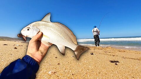Fishing for Baardman and Galjoen in Witsand! Some fishing days are just better than other!