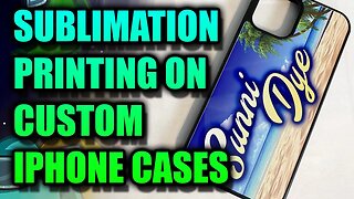 Sublimation Printing on iPhone cases from Innosub USA