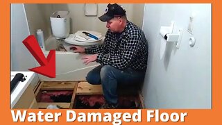 Replacing Bathroom Floor