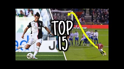 Los MEJORES GOLES de Cristiano Ronaldo de Tiro Libre ● TOP 15 ᴴᴰ
