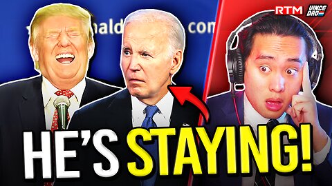 Biden is NOT DROPPING OUT of Presidential Race! (BREAKING NEWS)