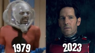 Evolution Of Ant-Man In Movies & Tv in 2 Minutes 1979 to 2023