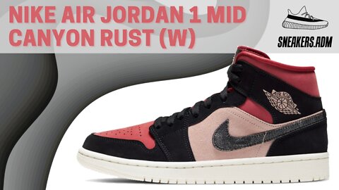 Nike Air Jordan 1 Mid Canyon Rust (W) - BQ6472-202 - @SneakersADM