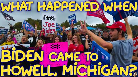 WHAT HAPPENED WHEN BIDEN CAME TO HOWELL, MICHIGAN??? (CM40 Vlog)