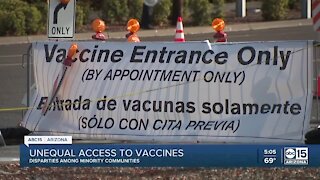 Maricopa County COVID-19 vaccine dashboard shows disparity among zip codes