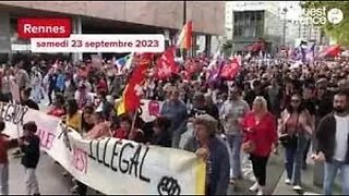 vidéo 5 manifestation a Rennes