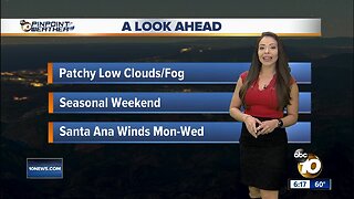 10News Pinpoint Weather with Meteorologist Angelica Campos