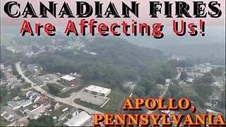 WILDFIRES- Plastic CHEMICAL SMELL// APOLLO Pennsylvania. 54 Miles from East Palestine, OH