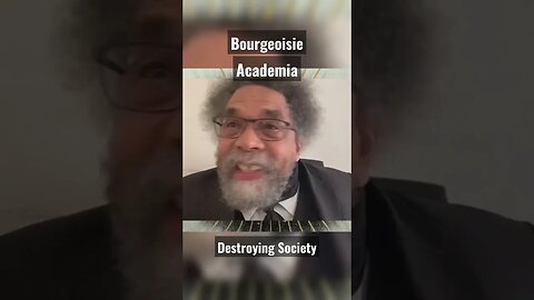 Russell Brand - Dr. Cornel West - Get OFF Crack Pick - Bourgeoisie Academia Echo Chambers