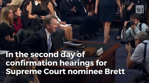 Kavanaugh Is Asked About His Loyalty, Immediately Whips Out Tattered Consitution