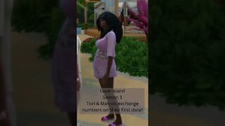 First Date for Tori and Marcos | The Sims 4