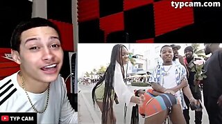 Woman With A Boyfriend Was All Over Famous Youtuber Deshae Frost While On Spring Break In Miami!