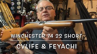Mail call & local pickup CVlife jackal howl green dot Feyachi brass catcher & Winchester 74 22 short