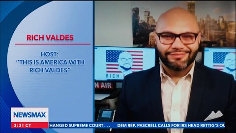 Dems Love Violence, AG Garland In Their Pocket: Rich Valdes (Newsmax TV)