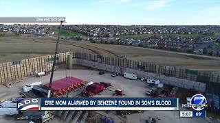 Erie mom concerned about benzene found in son's blood