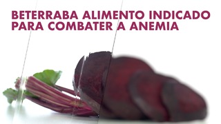 Beterraba, indicado para combater a anemia.