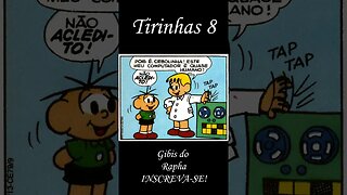 Tirinhas da Turma da Mônica nº 8 | Gibis do Rapha