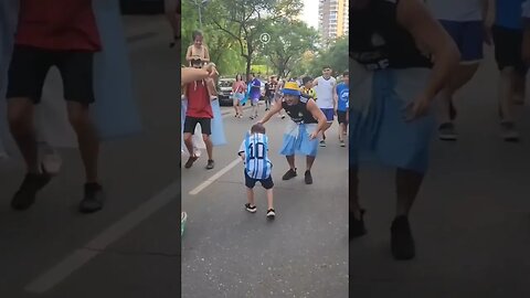 How Argentina they celebrate winning the world cup#share #subscribe #comment #like #worldcup