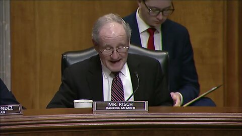 Ranking Member Risch Opening Statement at Hearing on Countering Russian Aggression