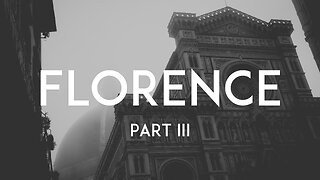 Florence Part III | Relaxing Street Photography