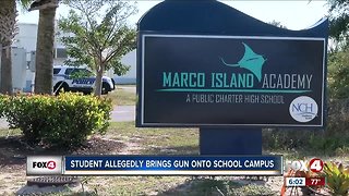 17-year-old student arrested for bringing gun onto school campus