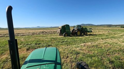 Making Hay in Western South Dakota!