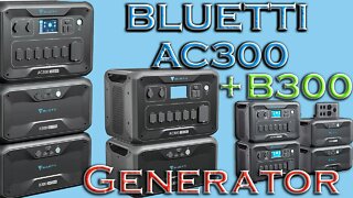 BLUETTI AC300 Solar Generator + B300 Expansion Battery Review