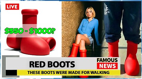 What Are These Red Boots We See Everywhere? | Famous News