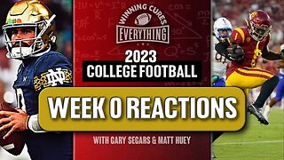 2023 Week 0 College Football Reactions & Recap! Notre Dame, USC, Vanderbilt & more!
