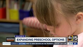 Expanding preschool options in Buckeye