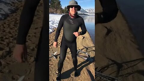 Frigid Temps South Lake Tahoe Winter Boat Anchor Retrieval Solo DIY