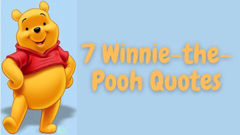 #winniethepooh #winniethepoohquotes #shortsvideo #shorts 7 Winnie-the-Pooh Quotes