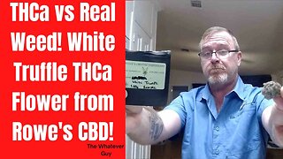 THCa vs Real Weed! White Truffle THCa Flower from Rowe's CBD