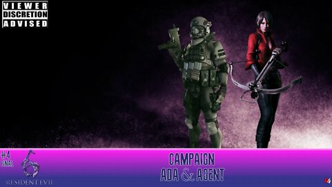 [RLS] Resident Evil 6: Campaign - Ada & Agent #4 Final
