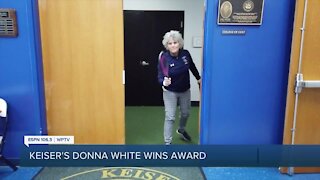 Keiser's Donna White takes LPGA award