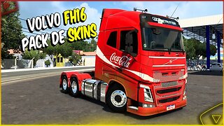 SAIU VOLVO FH 16 + PACK DE SKINS PARA EURO SIMULATOR 2 1.46